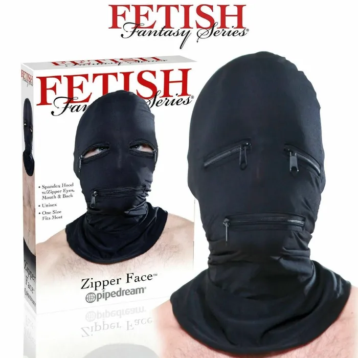 Darkness Vibrators | Zipper Face Cappuccio con Zip Occhi e Bocca