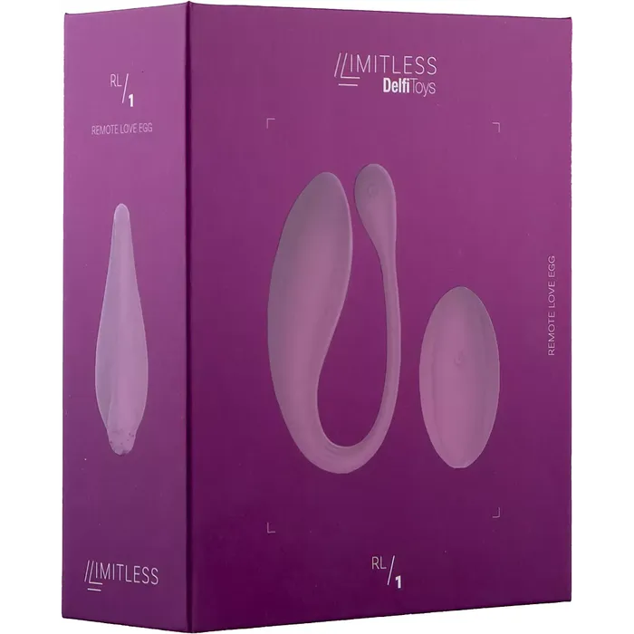 Delfi Toys Vibrators | Limitless - RL1 - Vibrerend Eitje met Afstandsbediening - Paars