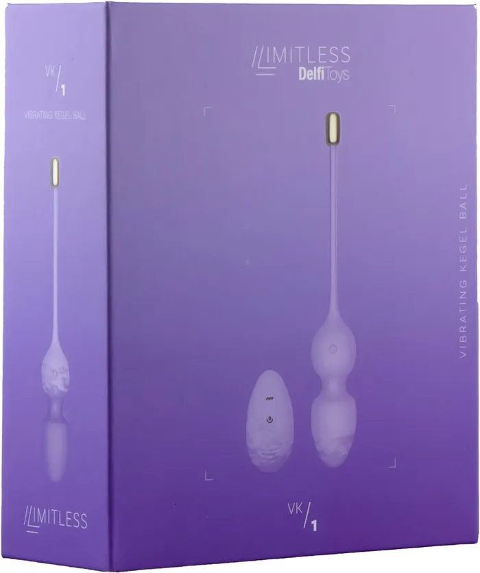 Delfi Toys Vibrators | Limitless - VK1 - Vibrerende Vaginale Balletjes - Lila