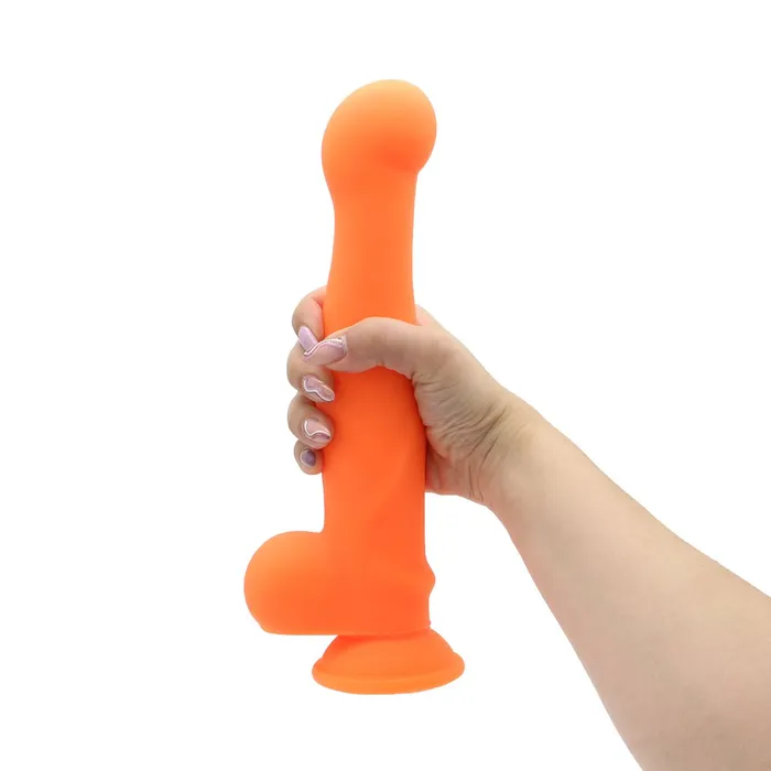 DeLuxe Pure Nature Neo Colours - Siliconen Dildo - 26.5 x 5.1 cm - Paars | Chisa Female Sex Toys