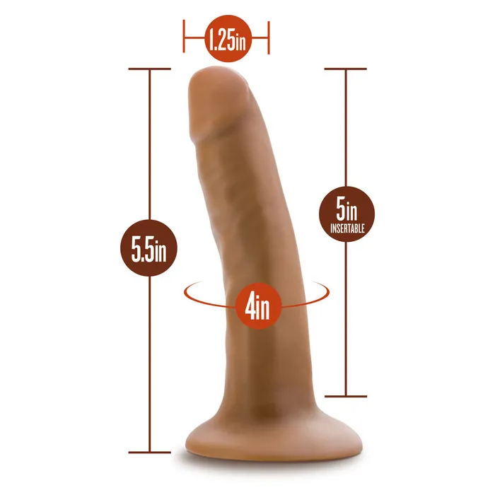 Dildo Realistico Blush Dr Skin PVC Ø 3,2 cm | Blush Dildos