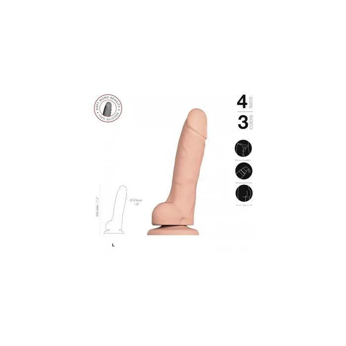 Dildo Strap-on-me Realistic Naturale L | Strap-on-me Female Sex Toys