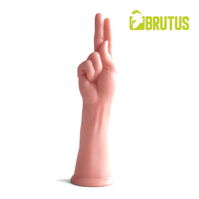 Dildos Brutus Brutus Fisting Dildo PVC Realistische Vuist Dildo Lichte Huidskleur