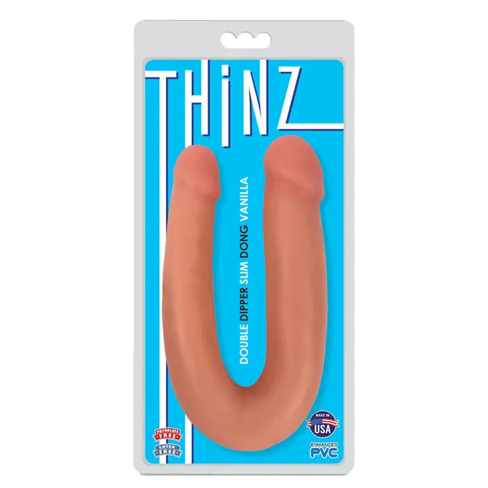 Dildos Curve Novelties Thinz Double Dipper Slim