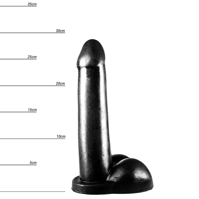 Dildos | Dinoo Dinoo - Dildo - Diceratops - 29 x 6 cm - Zwart