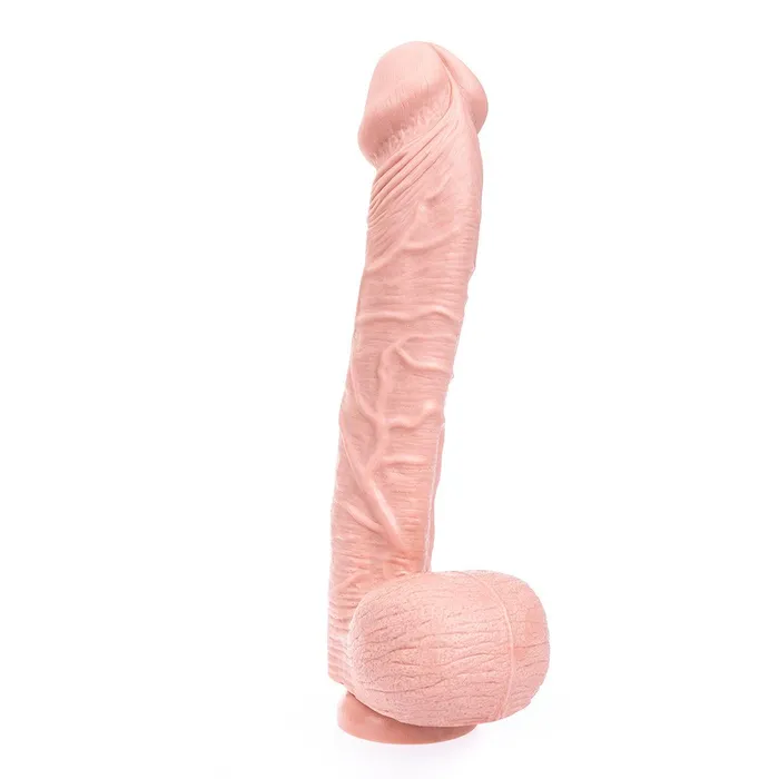 Dildos Dinoo Dinoo XXL Dildo Curve 31 x 55 cm Lichte Huidskleur