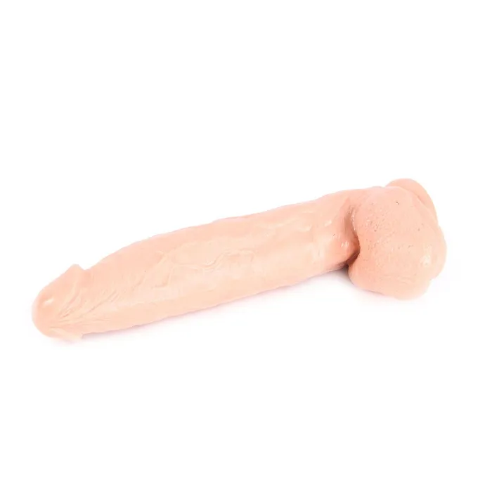 Dildos | Dinoo Dinoo - XXL Dildo - Monster 28 x 5.5 cm - Lichte Huidskleur