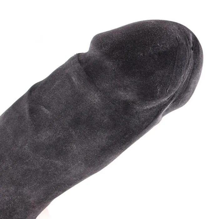 Dildos | Kiotos COX Kiotos Cox - Black Dildo Met Zuignap die echt aanvoelt 22,5 x 5 cm - Zwart