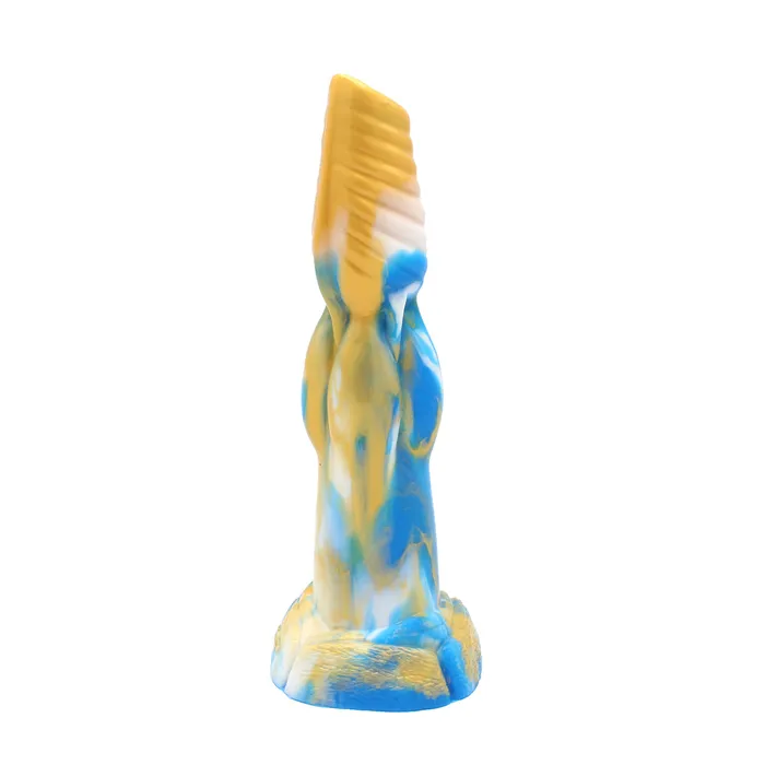 Dildos Kiotos Monstar Kiotos Monstar Dildo Beast 19 25 x 6 cm GoudBlauwWit