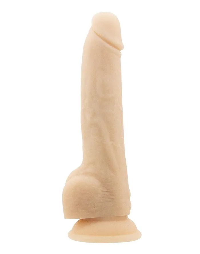 Dildos | Naked Addiction Naked Addiction - Stotende Dildo Met Zuignap En Afstandsbediening - Dubbellaags Siliconen  - 18 cm