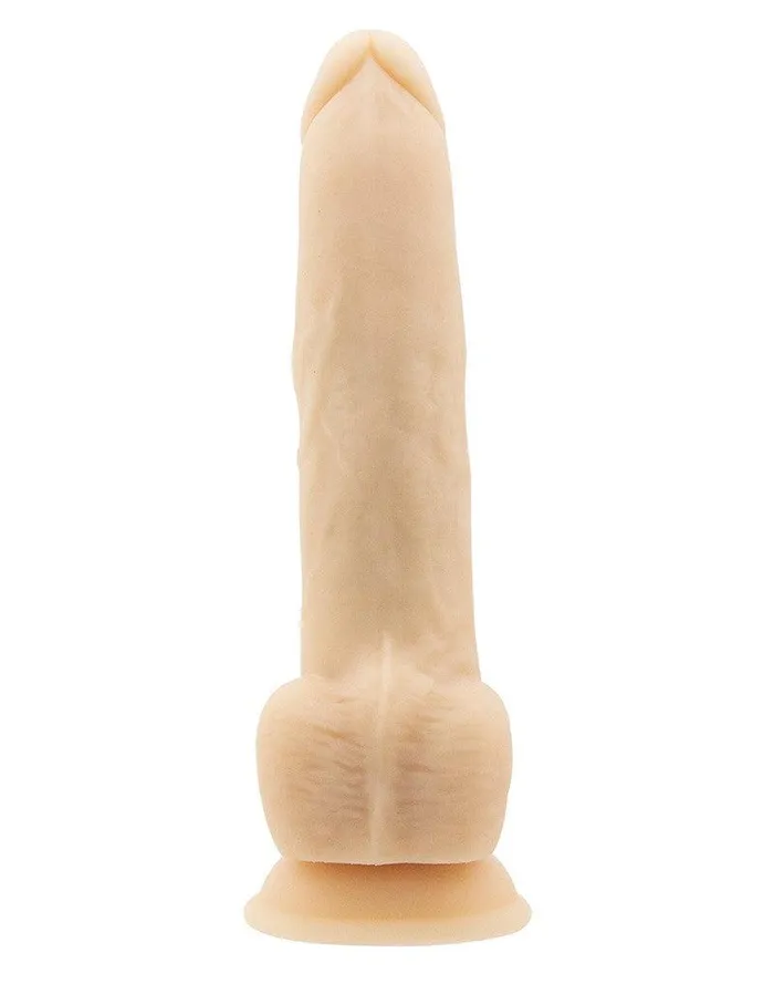 Dildos | Naked Addiction Naked Addiction - Stotende Dildo Met Zuignap En Afstandsbediening - Dubbellaags Siliconen  - 18 cm