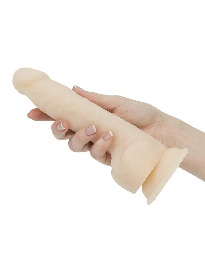 Dildos | Naked Addiction Naked Addiction - Stotende Dildo Met Zuignap En Afstandsbediening - Dubbellaags Siliconen  - 18 cm