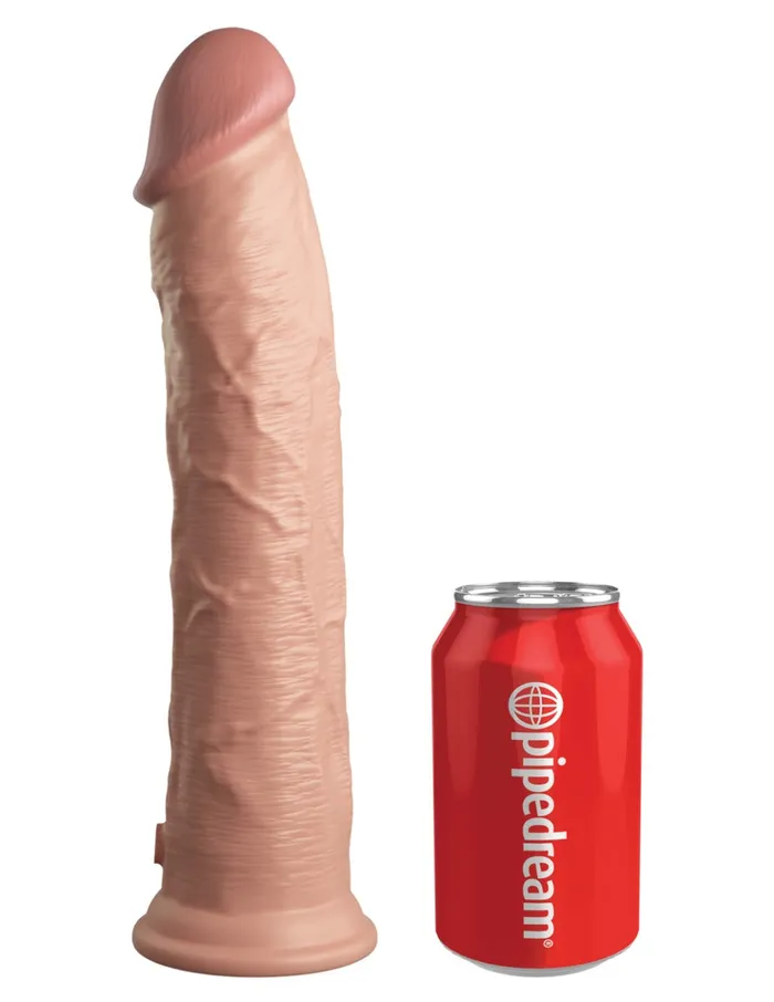 Dildos Pipedream Pipedream King Cock Dual Density Dildo 28 cm Lichte Huidskleur