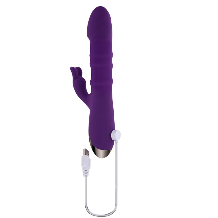 Dildos | Playboy Vibratore per il Punto-G Playboy Hop To it Viola