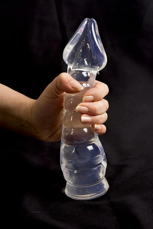 Dinoo Dildos | Dinoo - Dildo - Prenocep - 25 cm - Transparant