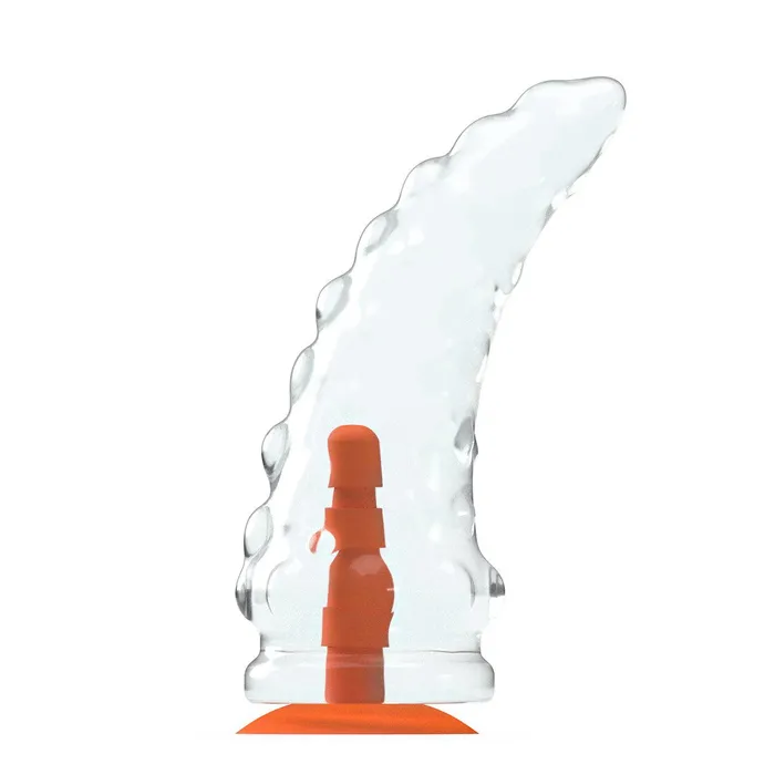 Dinoo Dildos | Dinoo - Primal Desires Extra Grote Dildo Met Zuignap Acro - Transparant