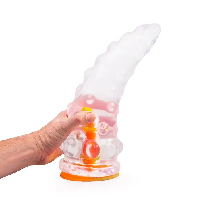 Dinoo Dildos | Dinoo - Primal Desires Extra Grote Dildo Met Zuignap Acro - Transparant