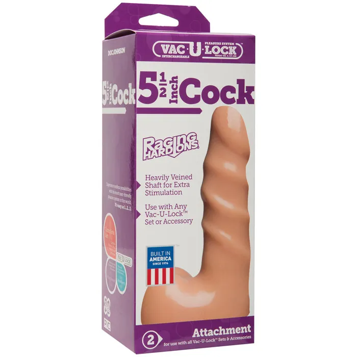 Doc Johnson Dildos VacULock Cock Raging Hard Ons Nonretail Packaging