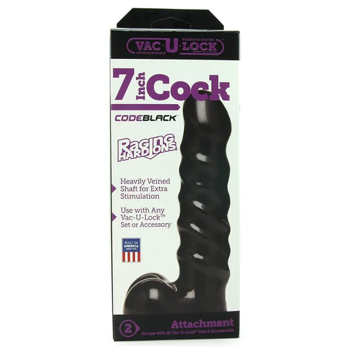 Doc Johnson Dildos | Vac-U-Lock Cock Raging Hard Ons - Non-retail Packaging