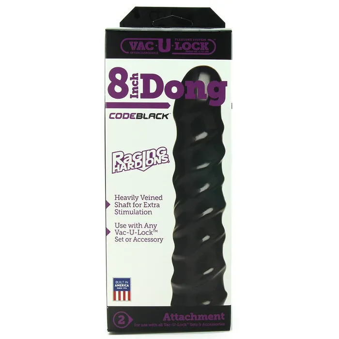 Doc Johnson Dildos | Vac-U-Lock Cock Raging Hard Ons - Non-retail Packaging