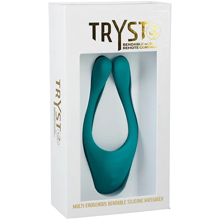 Doc Johnson Female Sex Toys | TRYST v2 Bendable Multi Erogenous Zone Massager with Remote