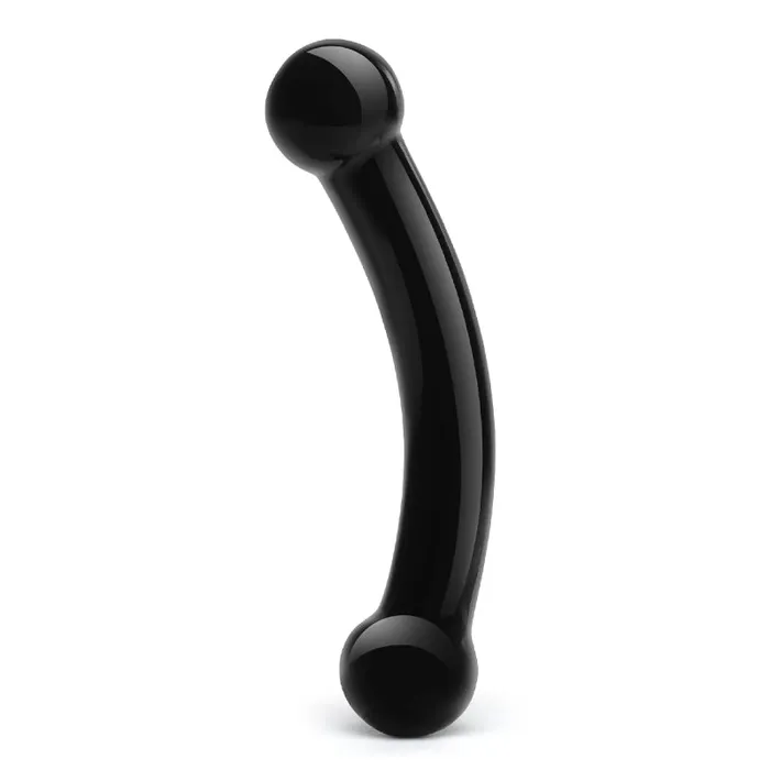 Double Bull Black Dildo | Glas Dildos