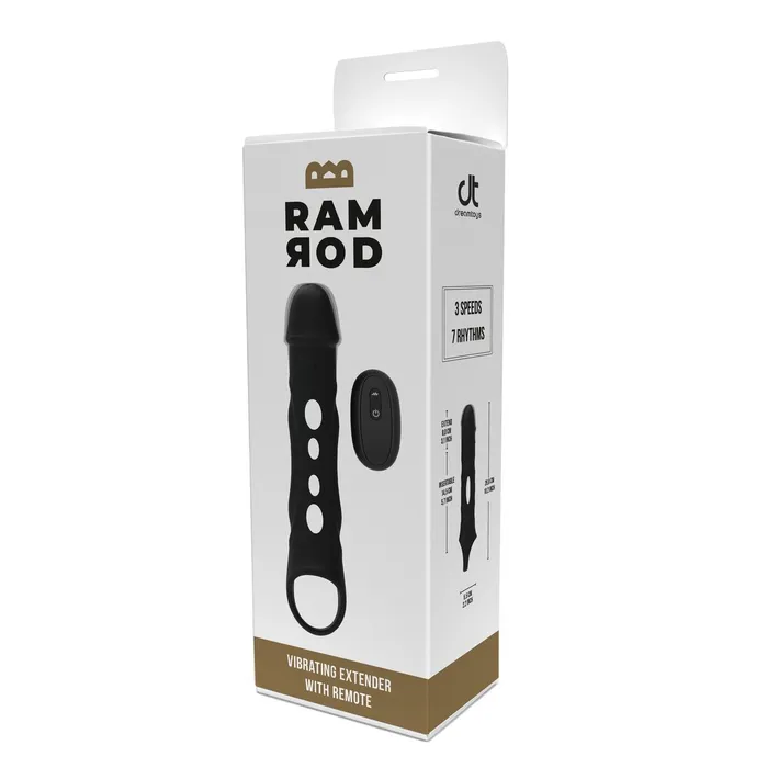 Dream Toys Vibrators | Cover per pene Dream Toys Ramrod Nero