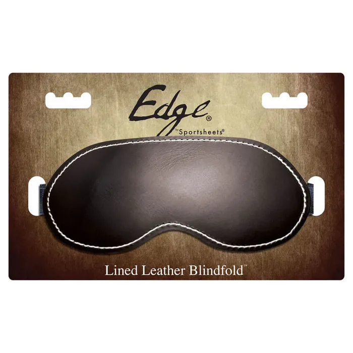 Edge Leather Blindfold Sportsheets Restraints