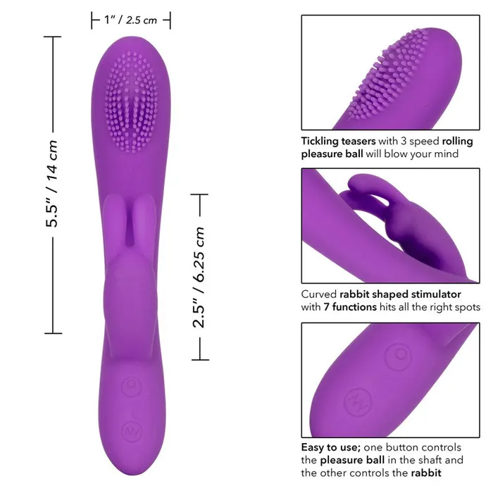 Embrace Massaging Rabbit | California Exotic Vibrators