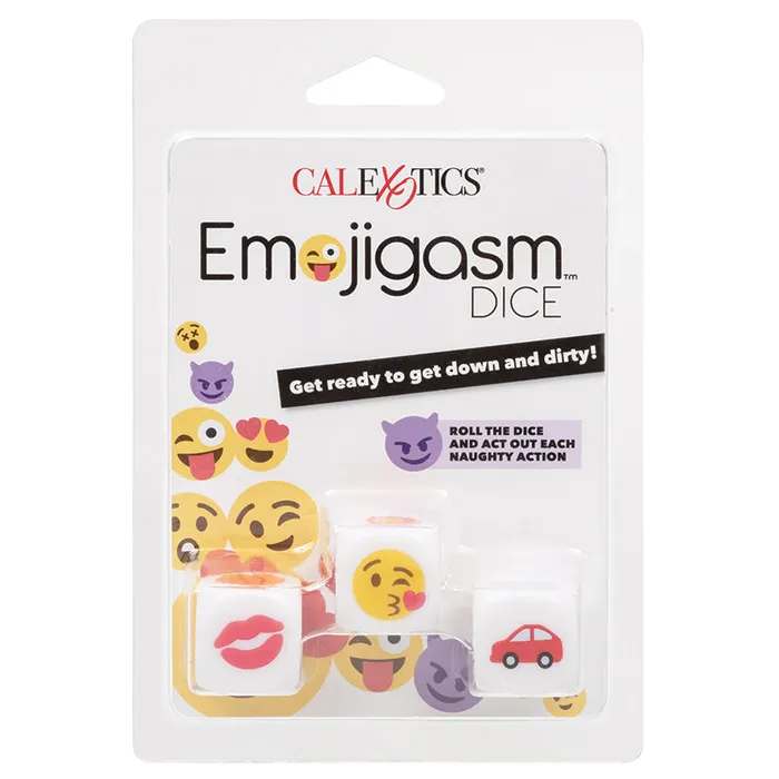 Emojigasm Dice Calexotics Vibrators