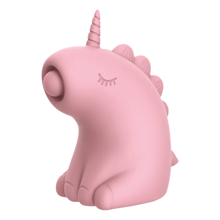 ER Sweetmoon Unicorn Clitoris Massager met Pulse Zachtroze ER Vibrators