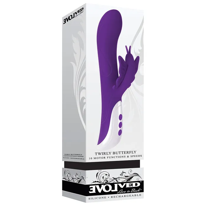 Evolved Vibratore per il Punto-G Evolved Viola Farfalla | Vibrators