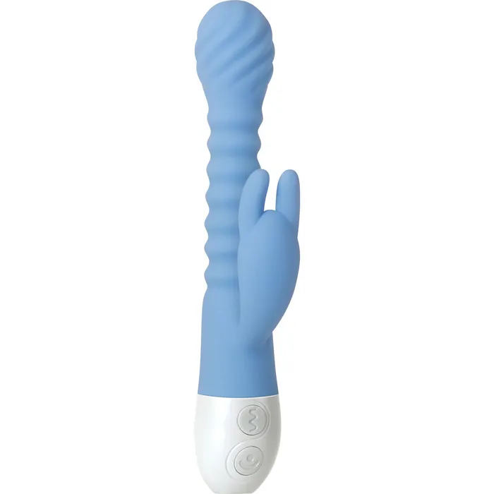 Evolved Vibrators | Vibratore per il Punto-G Evolved Bunny Azzurro