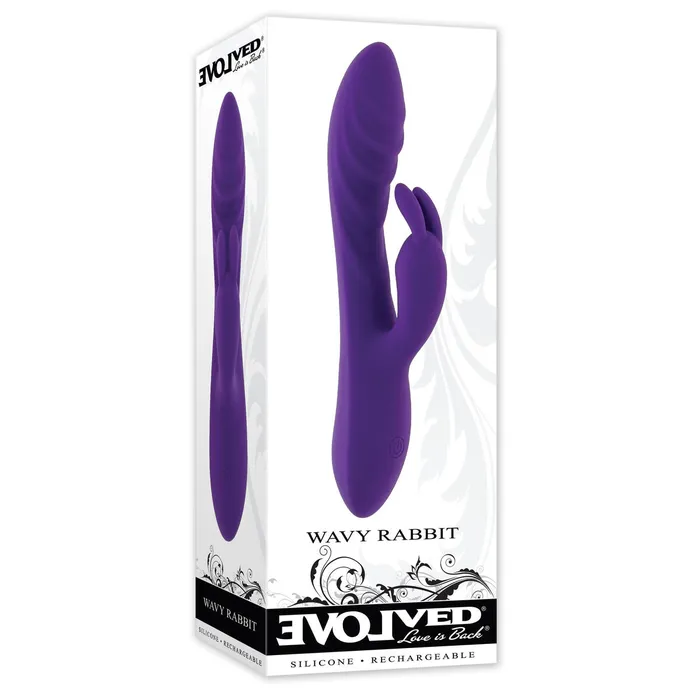 Evolved Vibrators | Vibratore per il Punto-G Evolved Rabbit Viola