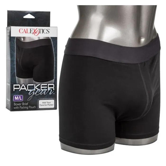 Female Sex Toys | California Exotic Packer Gear Boxer Brief with Packing Pouch