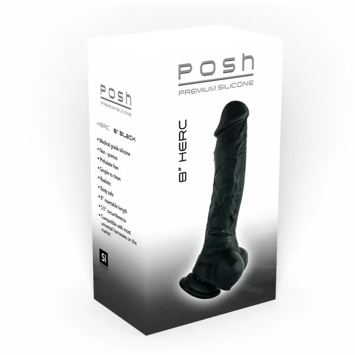 Female Sex Toys Eden Novelties POSH 100 Percent Silicone Dildos