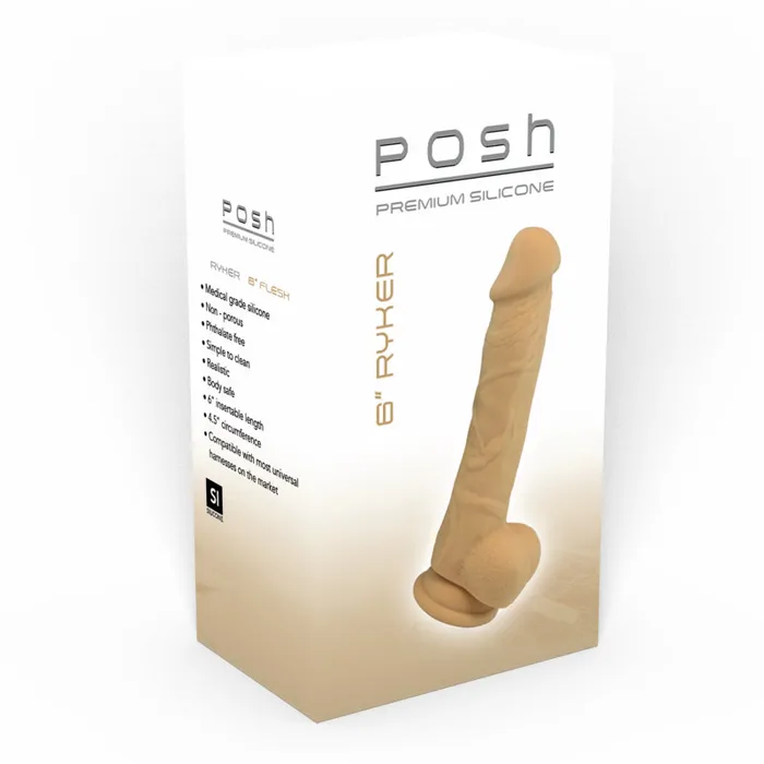 Female Sex Toys | Eden Novelties POSH 100 Percent Silicone Dildos