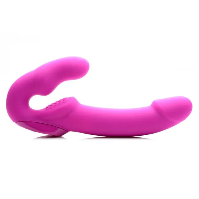 Female Sex Toys | Evoke Super Charged Vibrating Strapless Silicone Dildo - XR Brand