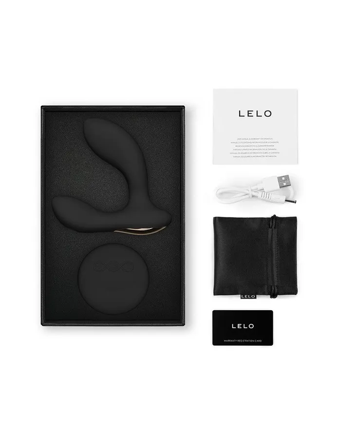 Female Sex Toys | LELO LELO - Hugo 2 - Prostaat Vibrator - Prostaat Massager - Met Afstandsbediening - Zwart