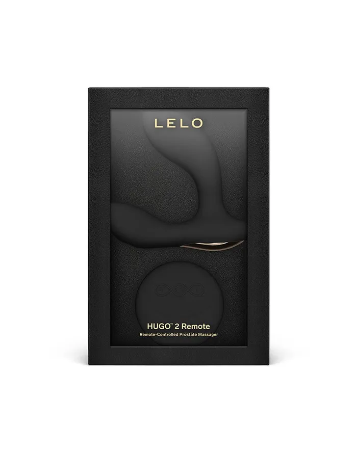 Female Sex Toys | LELO LELO - Hugo 2 - Prostaat Vibrator - Prostaat Massager - Met Afstandsbediening - Zwart