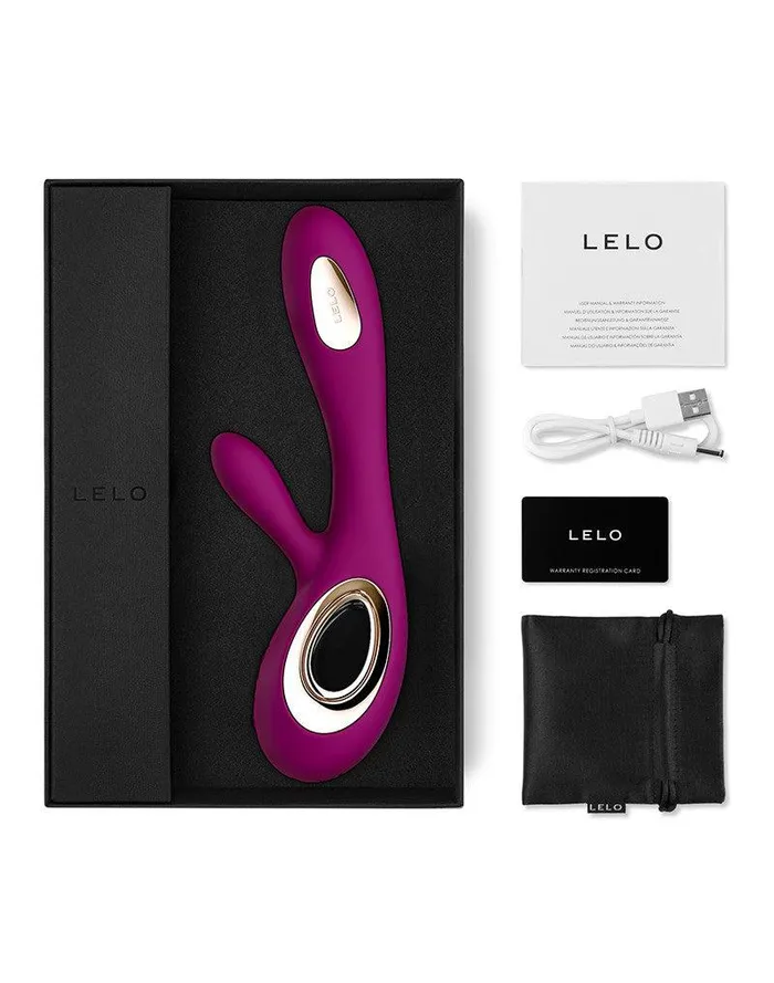 Female Sex Toys | LELO LELO - Soraya Wave rabbit Vibrator - Diep Roze