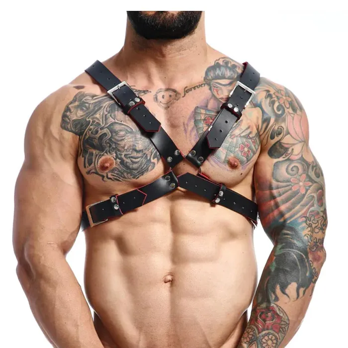 Female Sex Toys MaleBasics Corp Dngeon Harness Belts Cross