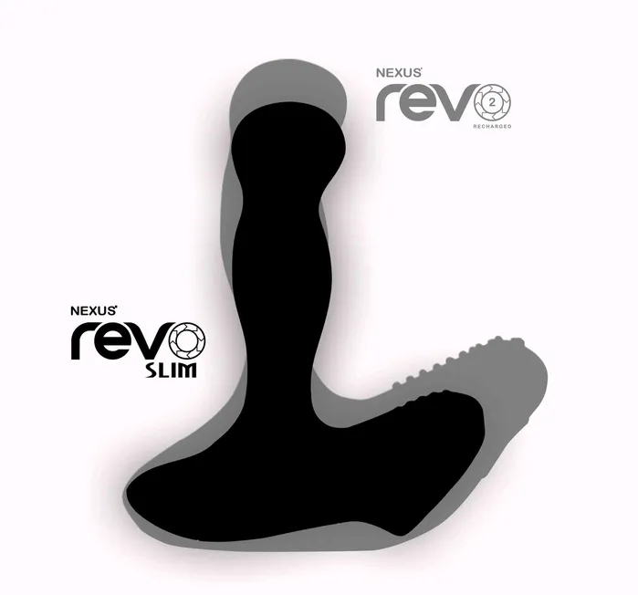 Female Sex Toys | Nexus Nexus - Revo Slim - Roterende Prostaat Vibrator - Zwart