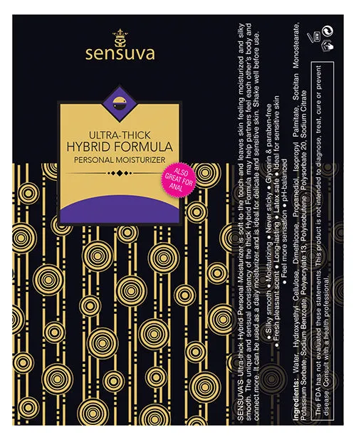 Female Sex Toys | Sensuva Sensuva Ultra Thick Personal Moisturizer - 1.7 oz Unscented