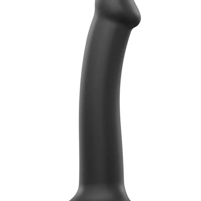 Female Sex Toys | Strap-On-Me Strap-On-Me - Semi-Realistische Dildo Met Zuignap - Zwart