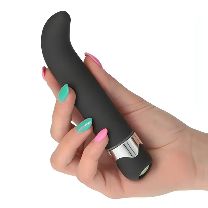 Female Sex Toys | Toyz4lovers Vibratore Punto G in silicone 15 cm  - Multispeed, Nero