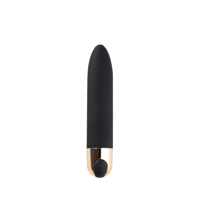 Female Sex Toys Virgite Virgite Vibrerende En oplaadbare Bullet Vibrator V3 Zwart