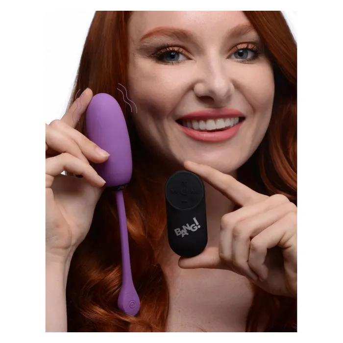 Female Sex Toys | XR Brand Bang 28X Plush Egg & Remote Control