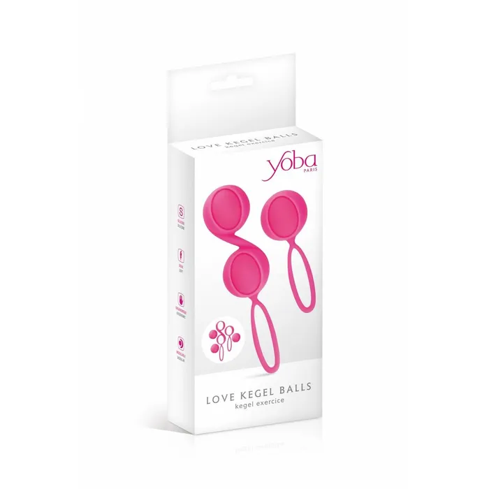 Female Sex Toys | Yoba Sfere Orgasmo Yoba Silicone Rosa