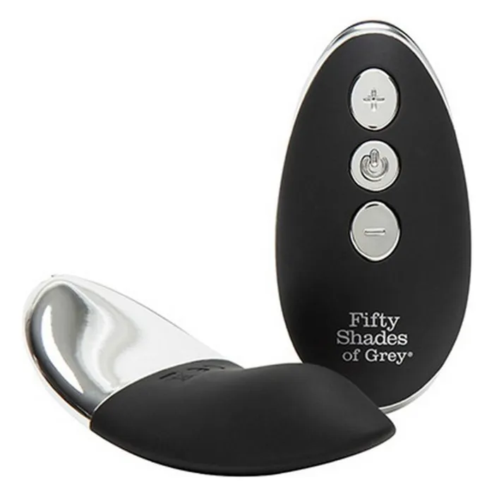 Fifty Shades of Grey Vibrators Vibratore per il PuntoG Fifty Shades of Grey Relentless Vibrations NeroArgentato